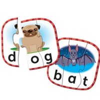 Learning Resources 3-Letter Word Puzzle Cards