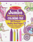 Jumbo Coloring Pad - Princess & Fairy