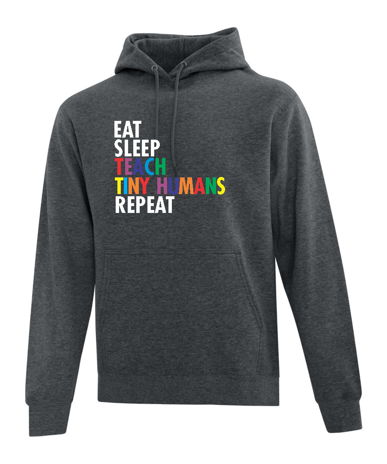 "Eat, Sleep," Teacher Sweatshirt
