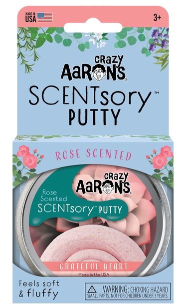 Crazy Aaron's Sensory Putty-Grateful Heart
