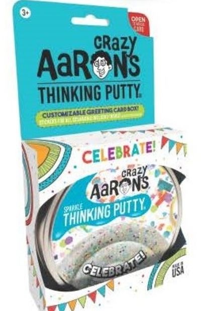Crazy Aaron's Thinking Putty-Celebrate