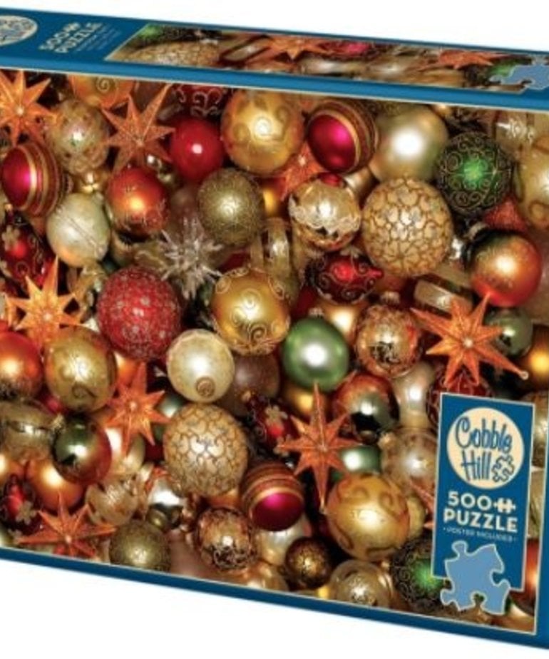 Cobble Hill Christmas Balls Puzzle 500pc