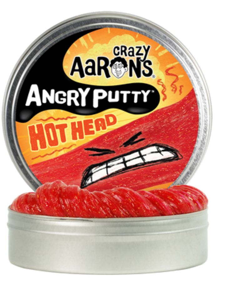 Crazy Aarons Angry Putty-Hot Head