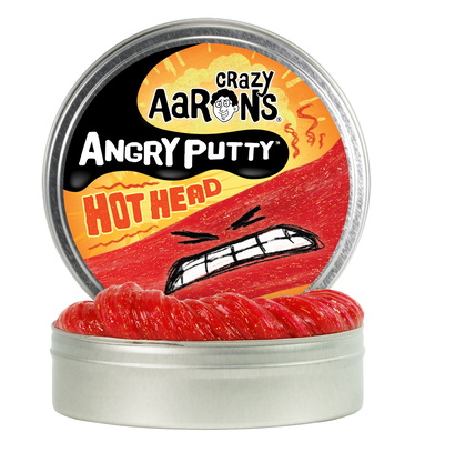 Crazy Aarons Angry Putty-Hot Head