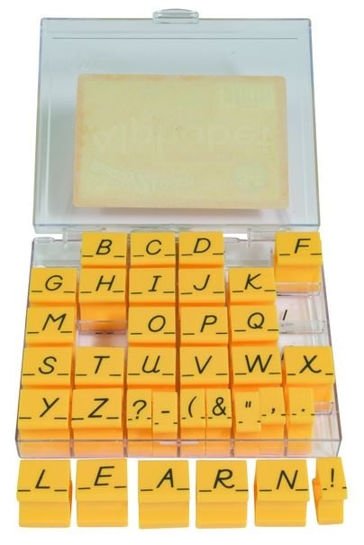 Alphabet Stamps Uppercase-Transitional