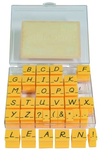 Alphabet Stamps Lowercase -Manuscript - Inspiring Young Minds to Learn