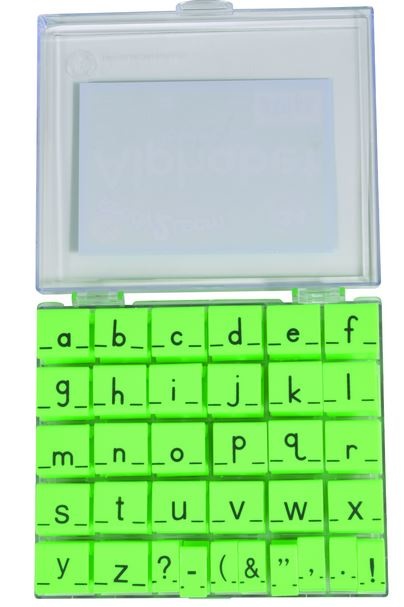 Moore: Premium Wooden Alphabet Stamp Set - 34 piece set of