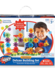 Learning Resources Gears! Gears! Gears! 100-Piece Deluxe Building Set