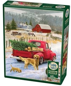 Cobble Hill Christmas on the Farm Puzzle 1000pc