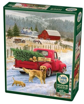 Cobble Hill Christmas on the Farm Puzzle 1000pc