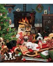 Cobble Hill Christmas Puppies Puzzle 500pc