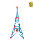 Hape FlexiStix-Eiffel Tower