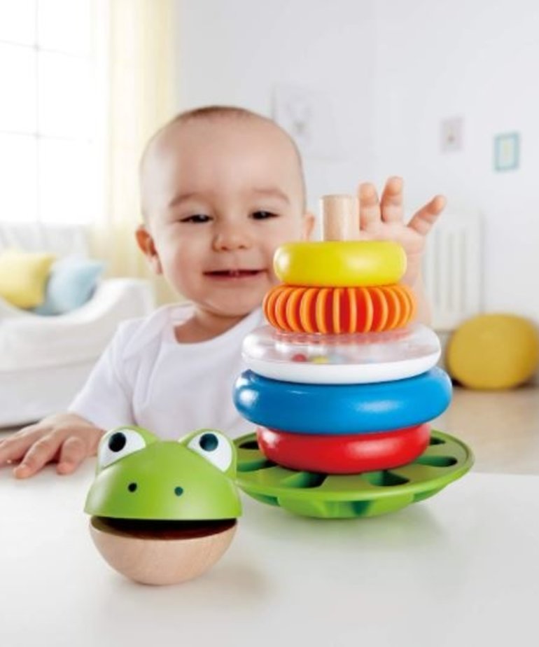 Hape Mr. Frog Stacking Rings