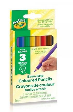 Crayola My First Easy-Grip Colored Pencil