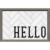 Modern Farmhouse Hello Postcards