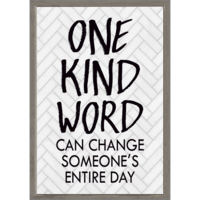 One Kind Word Can Change Positive Poster