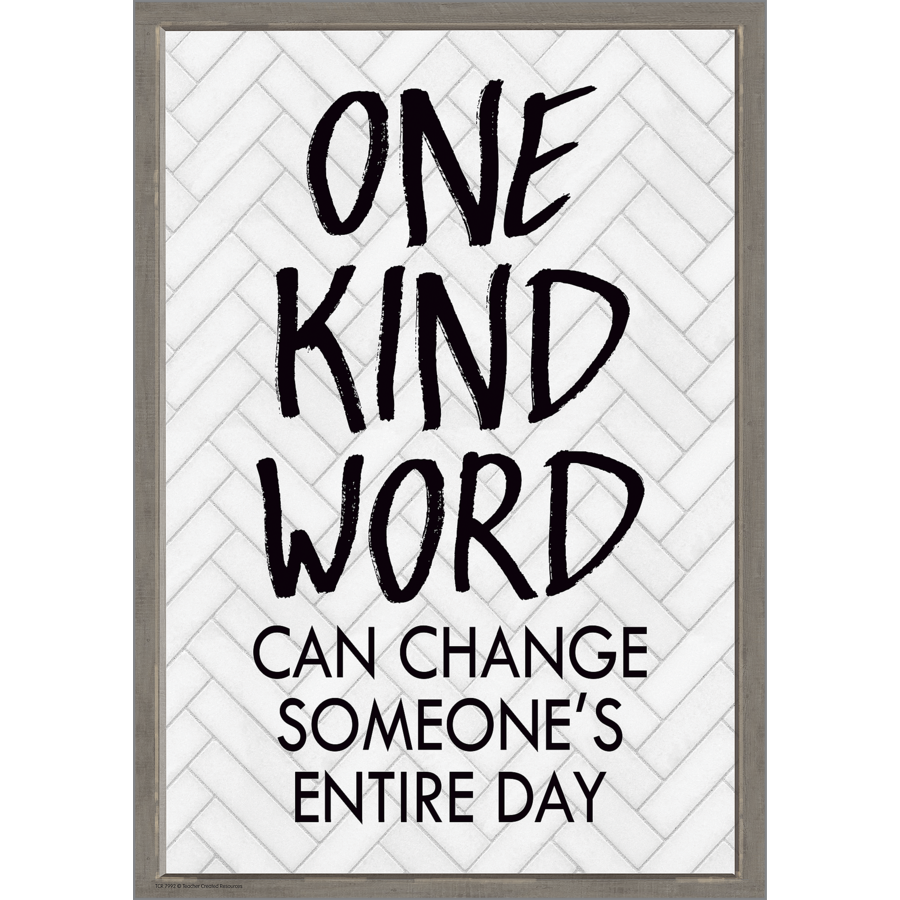 One Kind Word Can Change Positive Poster