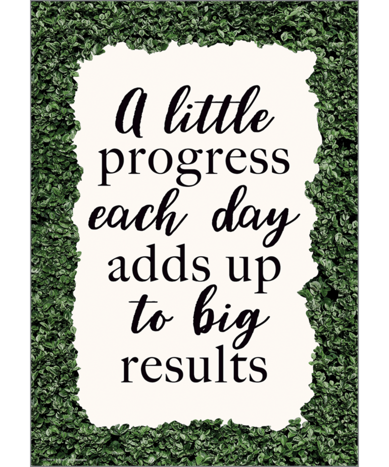 A Little Progress Poster