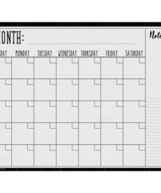 Modern Farmhouse Write On Wipe Off Calendar Chart