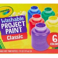 Crayola Kids Washable Paint 6ct 2oz