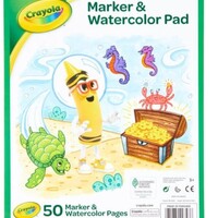 Crayola Marker & Watercolor Pad