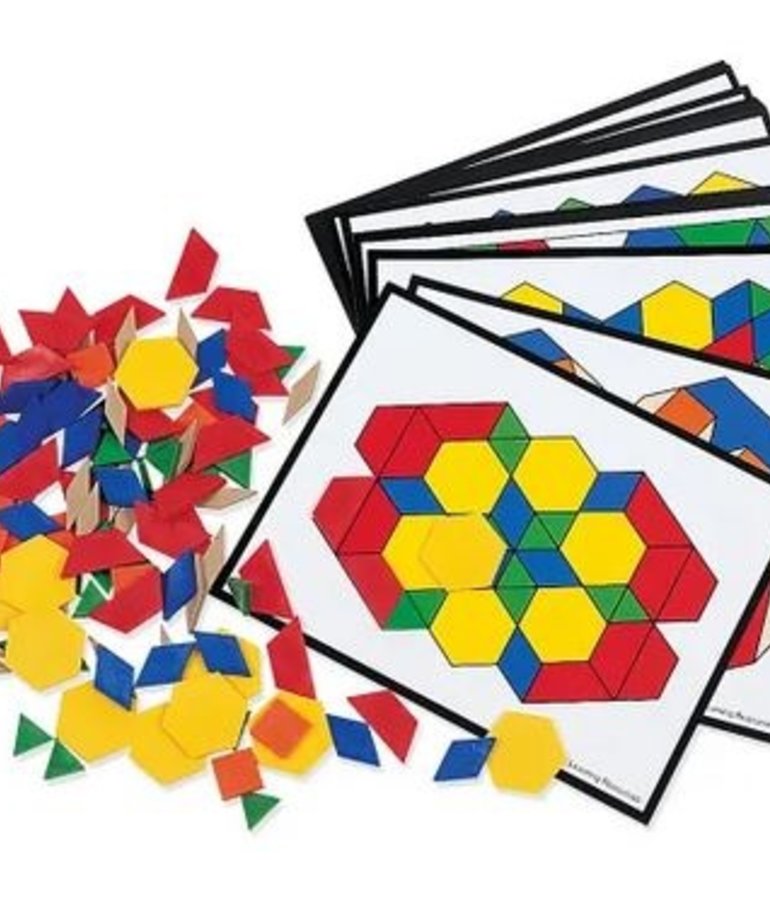 Learning Resources Pattern Block Activity Pack