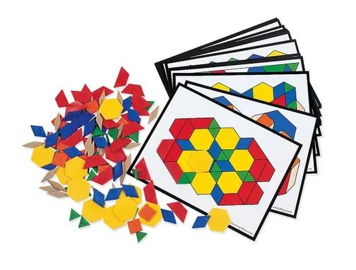 Learning Resources Pattern Block Activity Pack