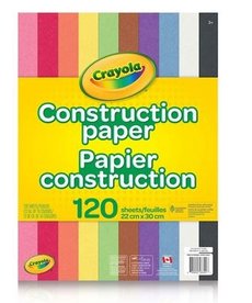 Crayola Construction Paper 120 Sheets