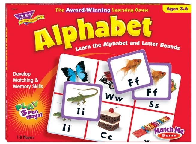 Alphabet Match Me Game