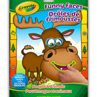Crayola Funny Faces Coloring Book
