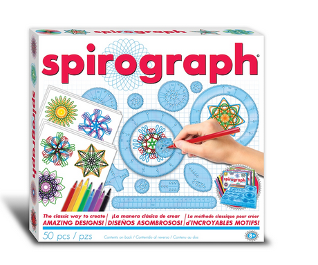 Spirograph 50pc with 4 Markers