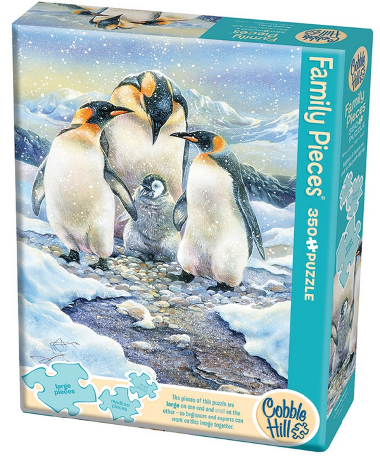 Cobble Hill Penguin Family 350pc Family Puzzle