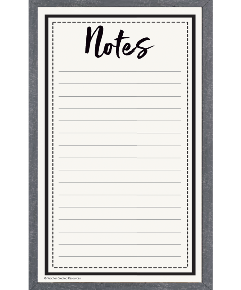 Modern Farmhouse Notepad