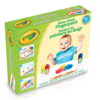 Crayola Easy Clean Fingerpaint Set