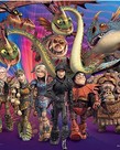 Ravensburger How to Train Your Dragon 3- 3X49 puzzles