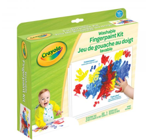 Crayola Washable Fingerpaint Kit Crayola Washable Fingerpaint Kit
