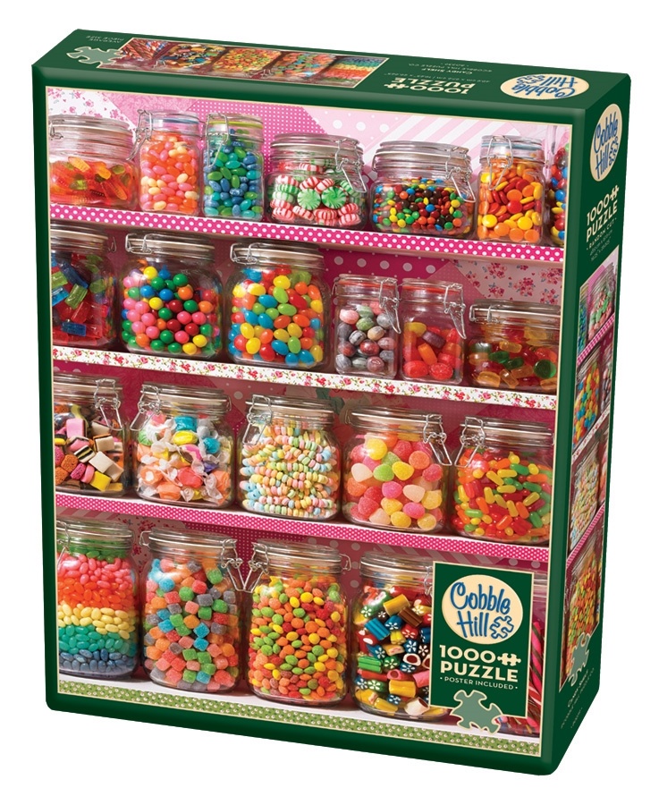 Cobble Hill Candy Shelf 1000pc Puzzle