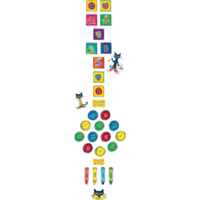 Pete the Cat Numbers & Colors Sensory Path