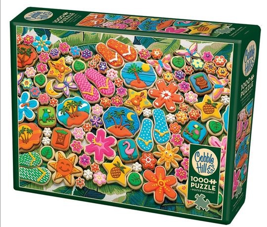 Cobble Hill Tropical Cookies 1000pc Puzzle