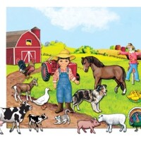Farm Felt Set with Board