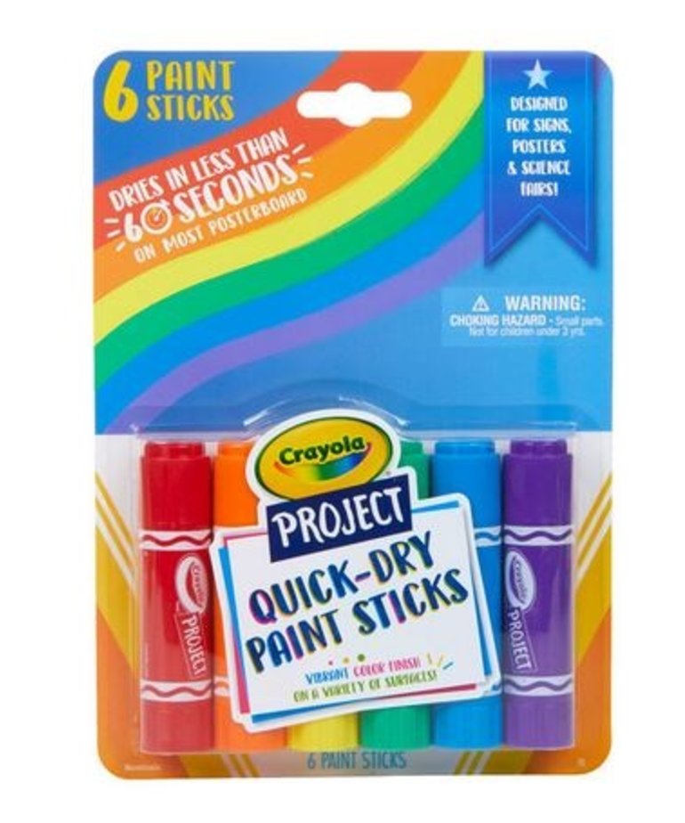 Crayola Quick Dry Paint Sticks