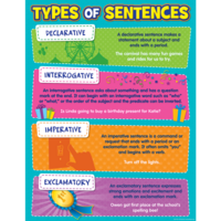 Type of Sentences Chart