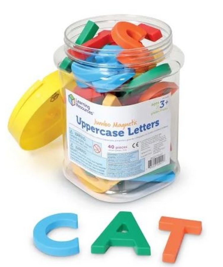 Learning Resources Jumbo Magnetic Uppercase Letters