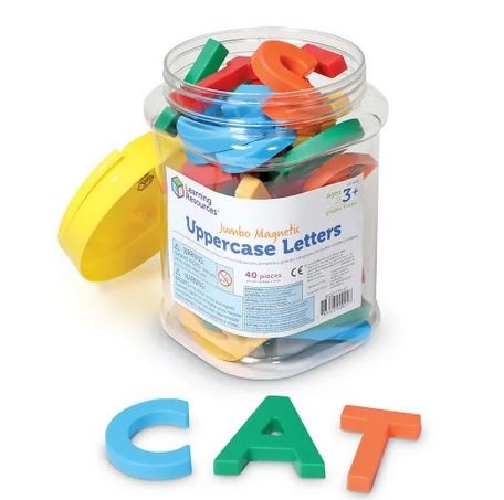Learning Resources Jumbo Magnetic Uppercase Letters
