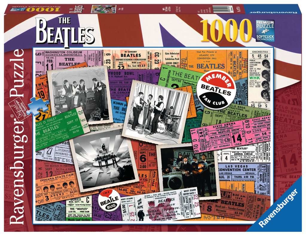 Ravensburger The Beatles Tickets 1000pc Puzzle