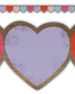 Home Sweet Classroom Hearts DIe Cut Border