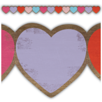 Home Sweet Classroom Hearts DIe Cut Border