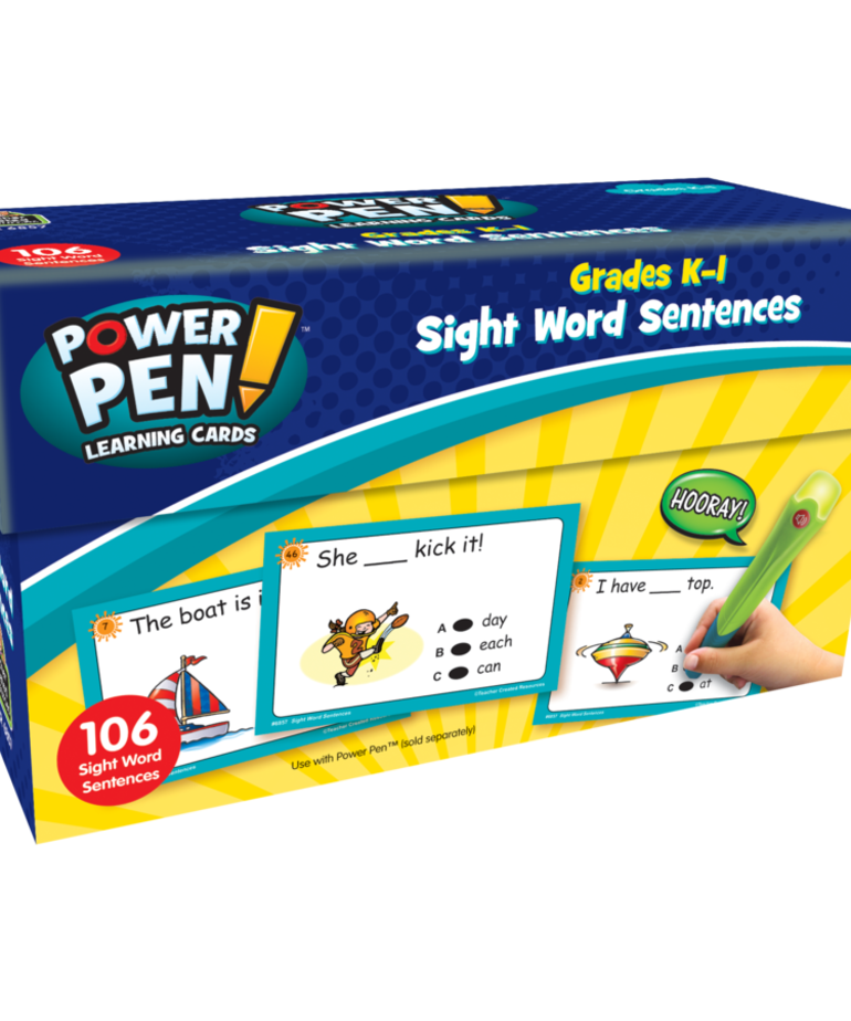 Power Pen-Sight Word Sentences