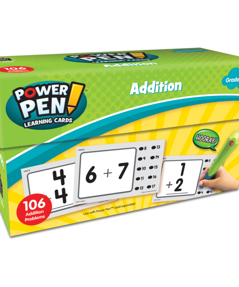 Power Pen Learning Cards Addition