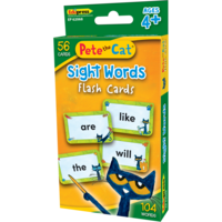 Pete the Cat Sight Words Flash Cards